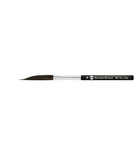 SERIES 780 PINSTRIPING COLLECTION FLAT BRUSH WITH HIDRO® SYNTHETIC FIBRE AND EXTRA SHORT HANDLE