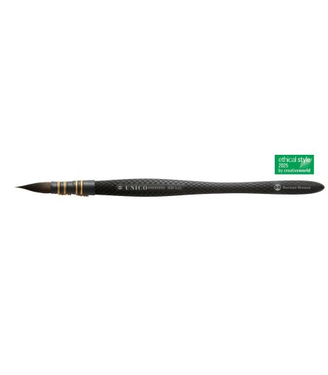 Serie 850 UNICO INFINITO pennello bombasino in filato sintetico HIDRO® con legatura e manico in resina