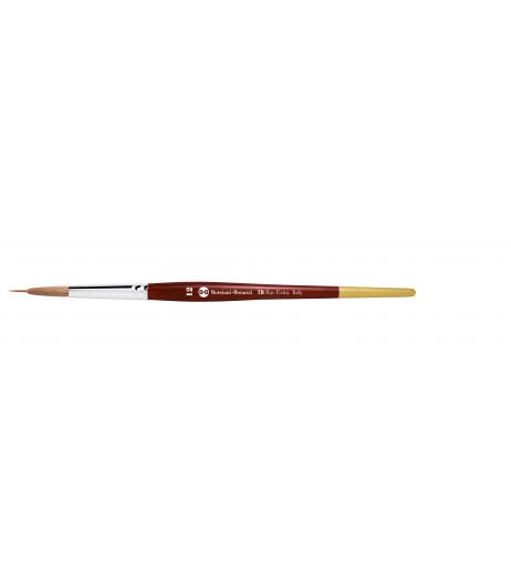 Series 78 round reservoir brush with ox hair and short handle.