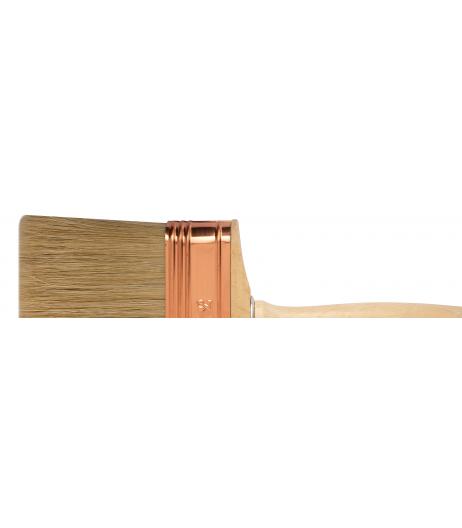 Serie 259 pennellessa frattassa in setola naturale manico in legno