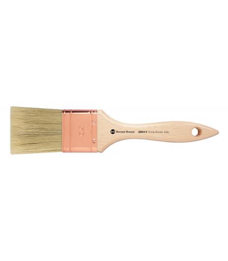 Series 230/CC triple thickness mottler with blonde hog bristle and wooden handle