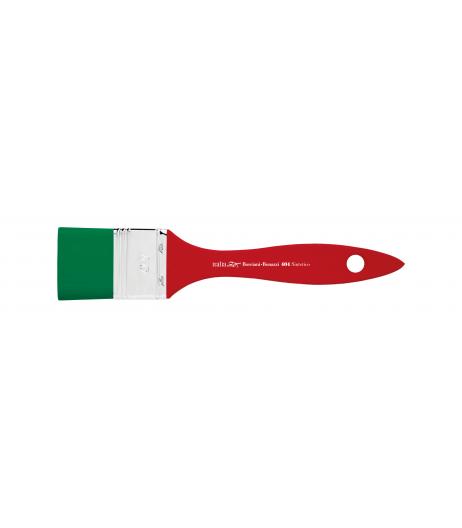 Series 404 Italia 1951 mottler with green synthetic fibre and short handle.