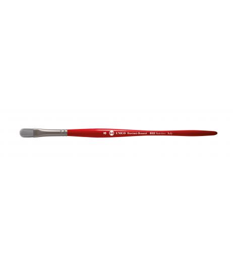 Series 812 UNICO cat's tongue brush with silver synthetic fibre and balanced handle