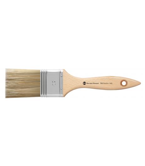Series 510 triple thickness mottler with synthetic bristle and wooden handle