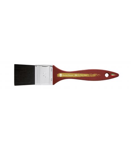 Series 206 simple thickness mottler with black ox hair and wooden handle