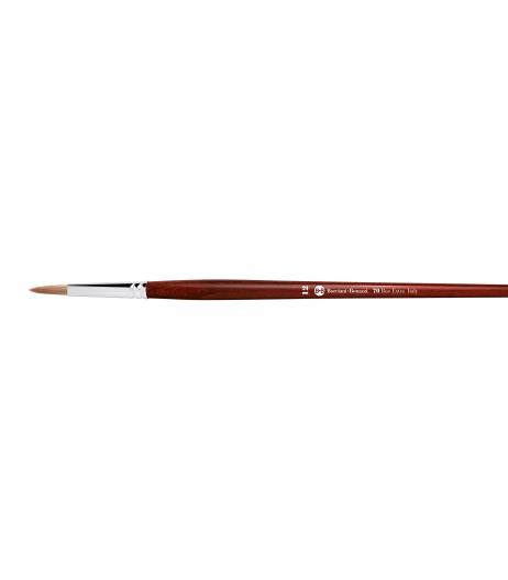 Series 70 round brush with ox hair and long handle.